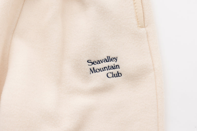 SEA   “Seavalley Mountain Club”  FLEECE PANTS (UNISEX)