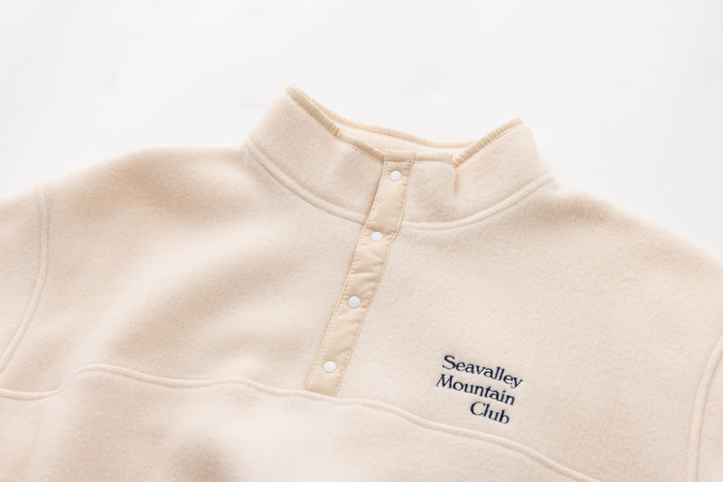 SEA “Seavalley Mountain Club” FLEECE PULLOVER (UNISEX)