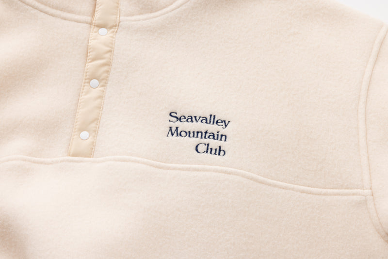 SEA CHIBI “Seavalley Mountain Club” FLEECE PULLOVER