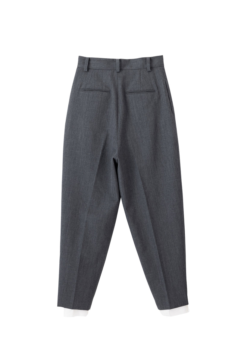 SEA SERGE OVERLYING WASABI TROUSERS