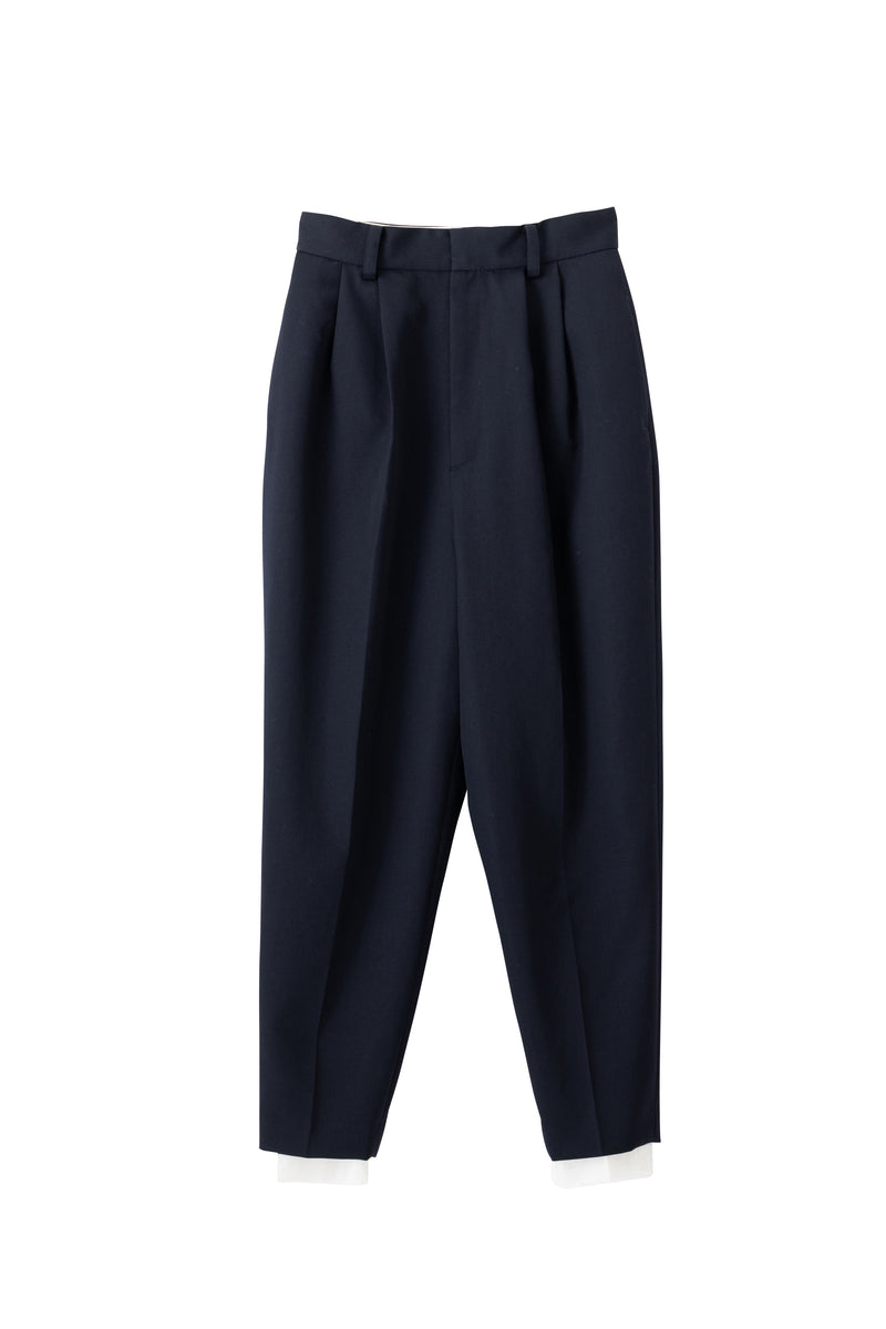 SEA SERGE OVERLYING WASABI TROUSERS