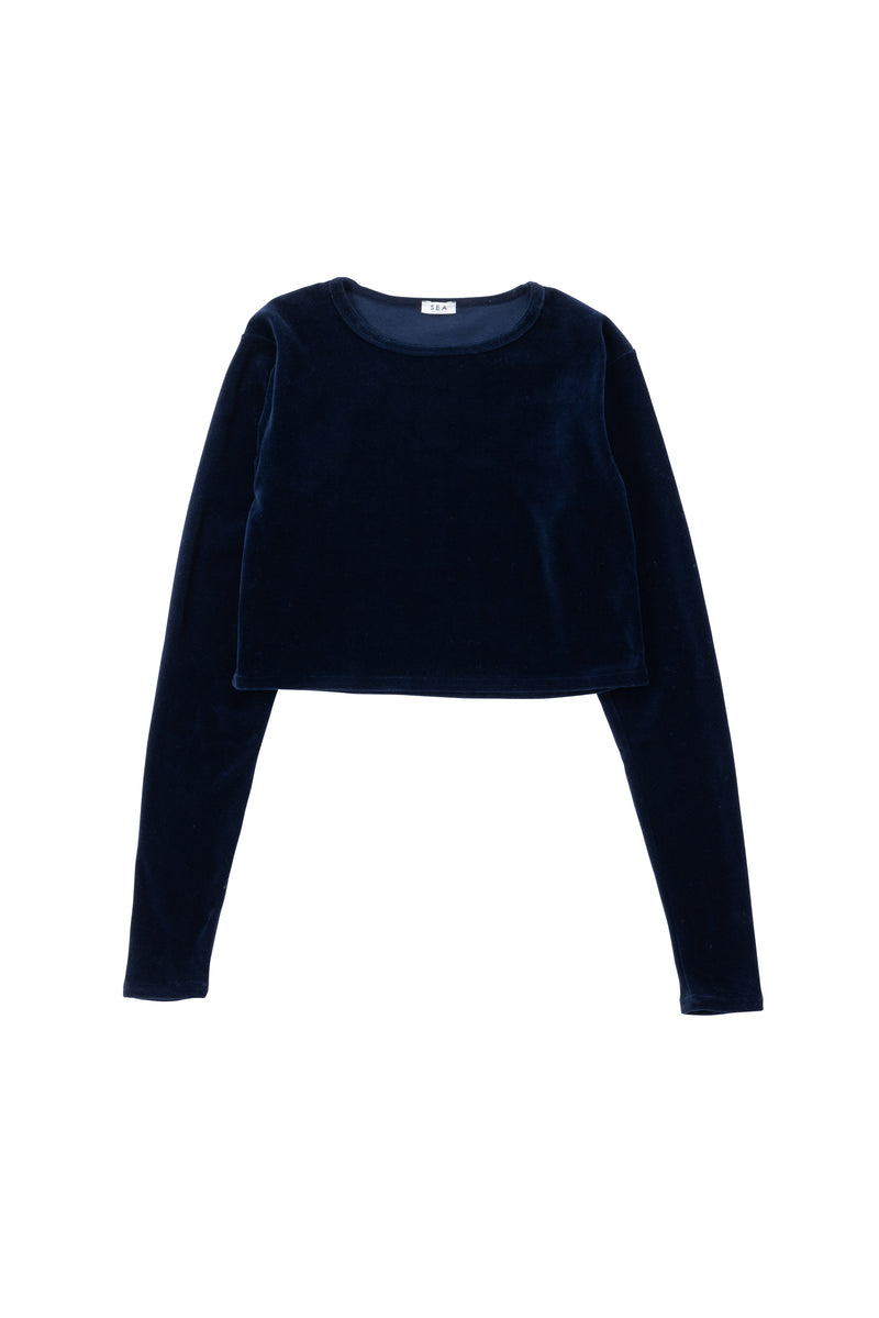 SEA  Rie ボーダー L/S TEE