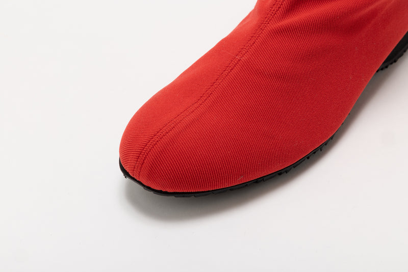 [SEA ONLINE&S-STORE 限定商品]  SEA VIBRAM SOLES BALLERINA BOOTS（TOMATO）